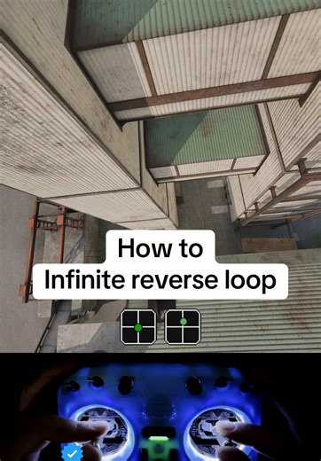 How to infinite reverse loop tutorial #fpvlogic #fpvdrone #dexstyle #acrotutorial #fpvfreestyle