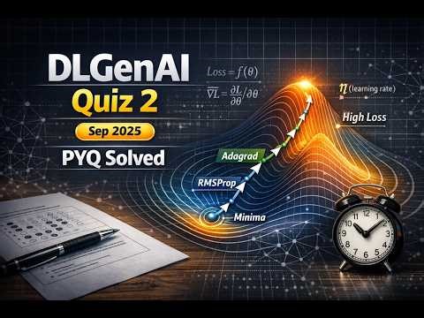 DLGenAI Quiz-2 PYQ Sept 25 | Diploma Level | #DLGenAI #IITMBS #PYQ
