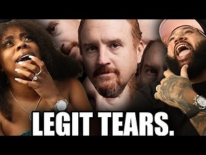 BLACK PEOPLE REACTING TO WHITE PEOPLE PROBLEMS - LOUIS CK - MADE US CRY LAUGHING