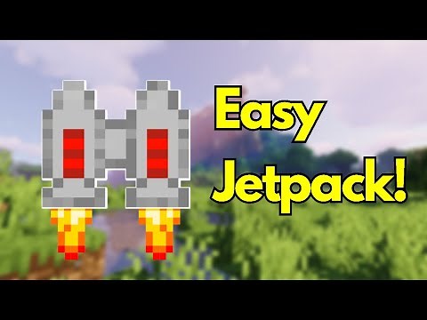 How To Make A Jet Pack On Minecraft Using Commands!