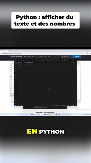 Python : Comment afficher du texte et des nombres en python #python #tutorial #coding #programming