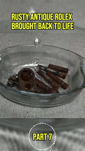 Bringing a Rusty Antique Rolex Back to Life: Part 7