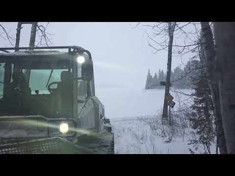 Prinoth Trooper Snowmobile Trail Grooming