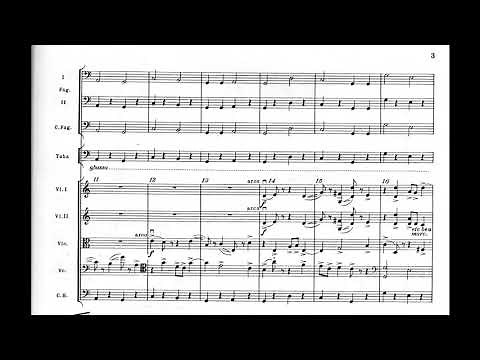 Igor Stravinsky - Greeting Prelude (Happy Birthday) (1955) [with score]