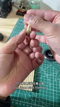 A desktop ornament made of chopsticks, a magnetic levitation planet: tutorial. #diy #creative