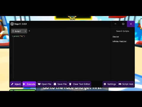 Vega X PC Executor - Free and Simple Executor. 100% UD.