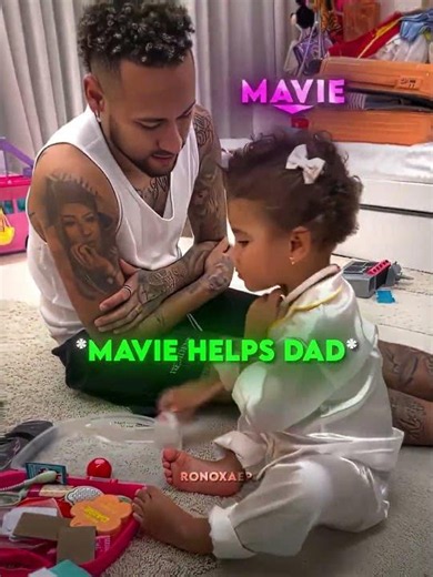 Mavie Showed Her Love For Neymar 🥹❤️