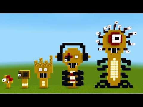 Evolution Yellow Sprunki Add-on In Minecraft