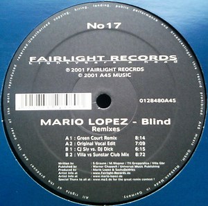 Mario Lopez - Blind (Remixes)