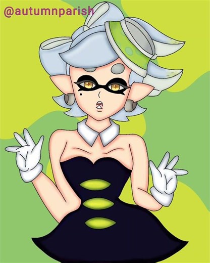 marie splatoon speedpaint updated version #art #speedpaint #drawing