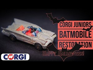 CORGI JUNIORS Batmobile restoration