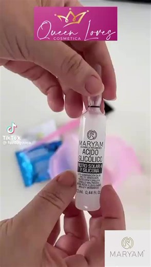 Uso de Ampolla de Ácido Glicólico y Mascarilla de Keratina