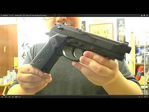 Beretta Elite 2 Co2 4.5mm Air Pistol Review and Shooting