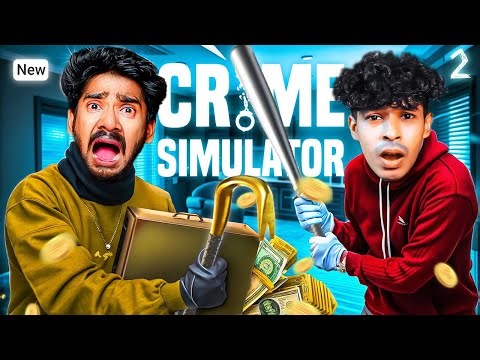 Becoming The Most Wanted Criminals in Town ! 🔥🤣 | CRIME SIMULATOR #2