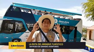 18K views · 245 reactions | #Turismo CONOCE LA RUTA DEL MIRABUS En este video te invitamos a conocer y revalorar algunos lugares de Moquegua a través del Mirabus, un vehículo que te permitirá brevemente recorrer algunos de nuestros hermosos paisajes y elegantes bodegas de vino y pisco. El mirabus sale de martes a domingo al frontis de la Universidad Nacional de Moquegua. INFORME: Uberth Huayhua | Radio Americana | Facebook