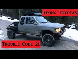 89-95 Toyota Pickup Check Engine Code 21 Solved