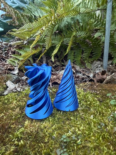 3D Printed Vortex Cone Spiral Fidget Desk Toy, Multiple Colors - Etsy