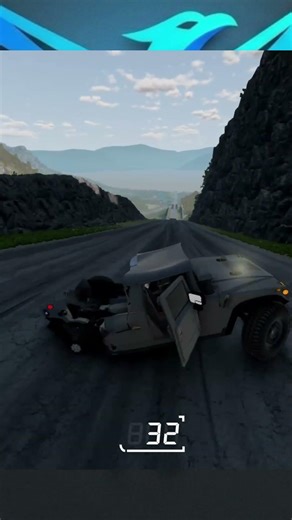 5 Ton vs Humvee | BeamNG:drive #beamngdrive #beamngexperiments #crashtest