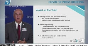 Bryan Health sees influx of unvaccinated COVID-19 hospitalizations