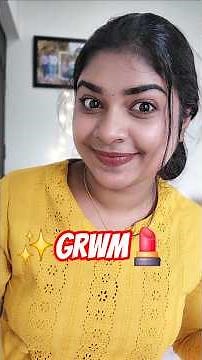 😍ഇപ്പോ ഷൂപ്പറായില്ലേ 😌Get ready with me #amzvlogsbysruthi #grwm #minivlog #shorts #makeup #fyp