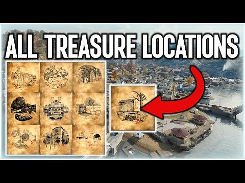 Haven's Hollow ALL TREASURE LOCATIONS (How to find Hidden Treasure in NEW WARZONE MAP)