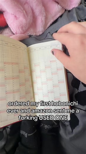 IT WAS PACKAGED LIKE A BRAND NEW ONE TOO OUGH IM SO MAD #hobonichi #hobonichiweeks #hobonichitecho #hobonichiplanner