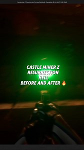 31K views · 621 reactions | MINING BEFORE AND AFTER CastleMiner Z : Resurrection. The 2025 sequel to the hit game from Xbox Live indie game. Wishlist on Steam Today! https://store.steampowered.com/app/3631230?utm_source=VFB4 Credits: HD Productions | CastleMiner | Facebook