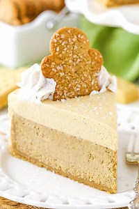 Gingerbread Cheesecake Recipe With Shortbread Crust | Holiday Dessert