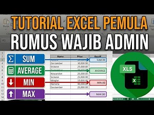 Rumus Excel Wajib Admin: Cara Pakai SUM, AVERAGE, MIN & MAX