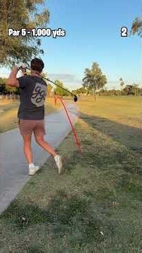 Can I Par A 1,000 Yard Golf Hole?? ⛳️ (Day 40)