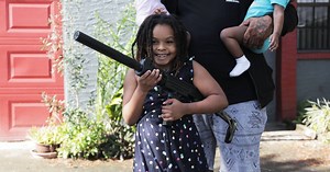 Videos Of This Father Teaching His Young Son And Daughter How To Use High Caliber Guns Sparks Intense Reactions