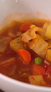 Meet our go-to vegetable soup! This homemade vegetable soup is healthy, easy to make, and tastes fantastic. It’s also vegan when you use vegetable broth! RECIPE: https://www.inspiredtaste.net/37646/vegetable-soup-recipe/ | Inspired Taste