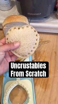 I Made Uncrustables From Scratch With My Bread Machine