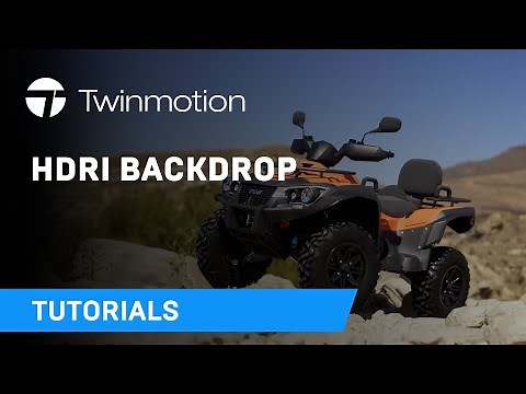 How to Use the HDRI Backdrops in Twinmotion 2022.2 | Twinmotion Tutorials