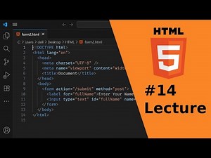HTML5 in Pashto #14 Lecture