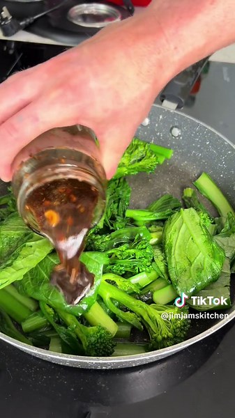 Quick and Easy Asian Style Greens Recipe | Delicious Side Dish