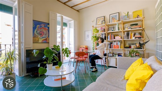 How Designers Opened Up a Tiny 40sqm Apartment with Loft Inspiration