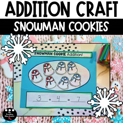 Christmas Addition Math Craft