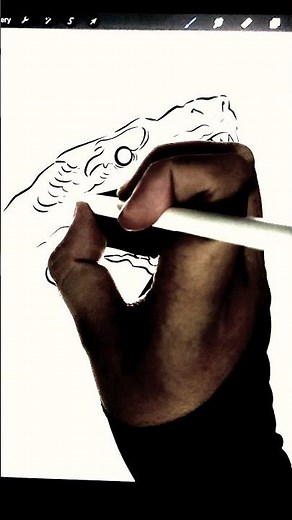 How to draw Godzilla #shorts