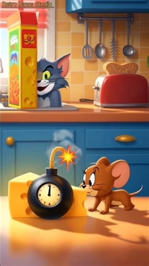 Tom’s Exploding Cheese Trap BACKFIRES! 💣🧀😹