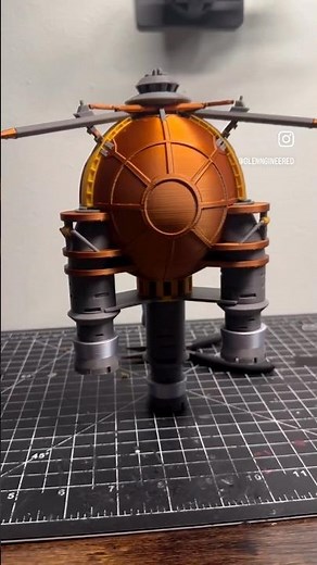 Titan Ae - The Titan project Ship #3dprinting #glenngineered #scififantasy #titanae #snapmaker