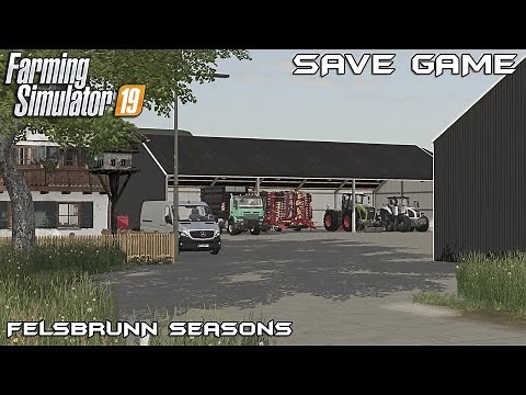 Save Game v11 | Animals on Felsbrunn Seasons | Farming Simulator 19