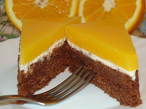 Buchta s tvarohem a želé - fotografie 2 - Toprecepty.cz