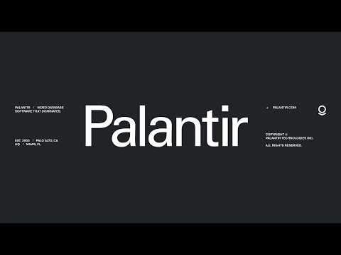 Palantir Technologies | Q1 2026 Earnings Webcast