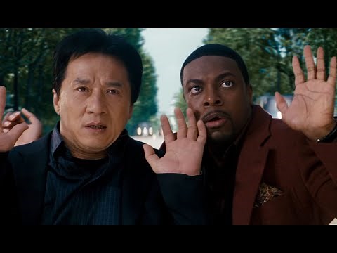 Chase scene. Jackie Chan and Chris Tucker in Rush Hour 3 (2007)