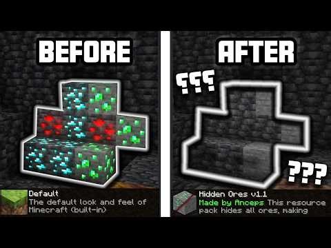 THE WORST Texture Packs Ever in Minecraft
