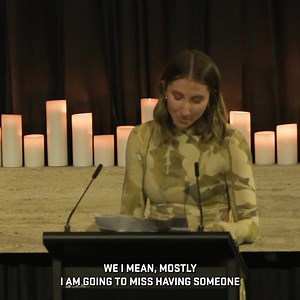 Amy Parmenter pays tribute to April Brandley 😂 Full 🎥 https://giantsnetball.com.au/video/2023-gala-dinner-april-brandley-retirement-presentation | GIANTS Netball