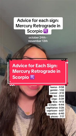 #mercuryretrograde #scorpio #zodiac #zodiacsigns #astrologytiktok | Scorpio