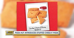Pizza Hut announces new stuffed Cheez-It pizza