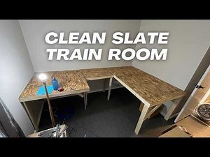 Building a Train Layout From Scratch | Part 1: Table Construction